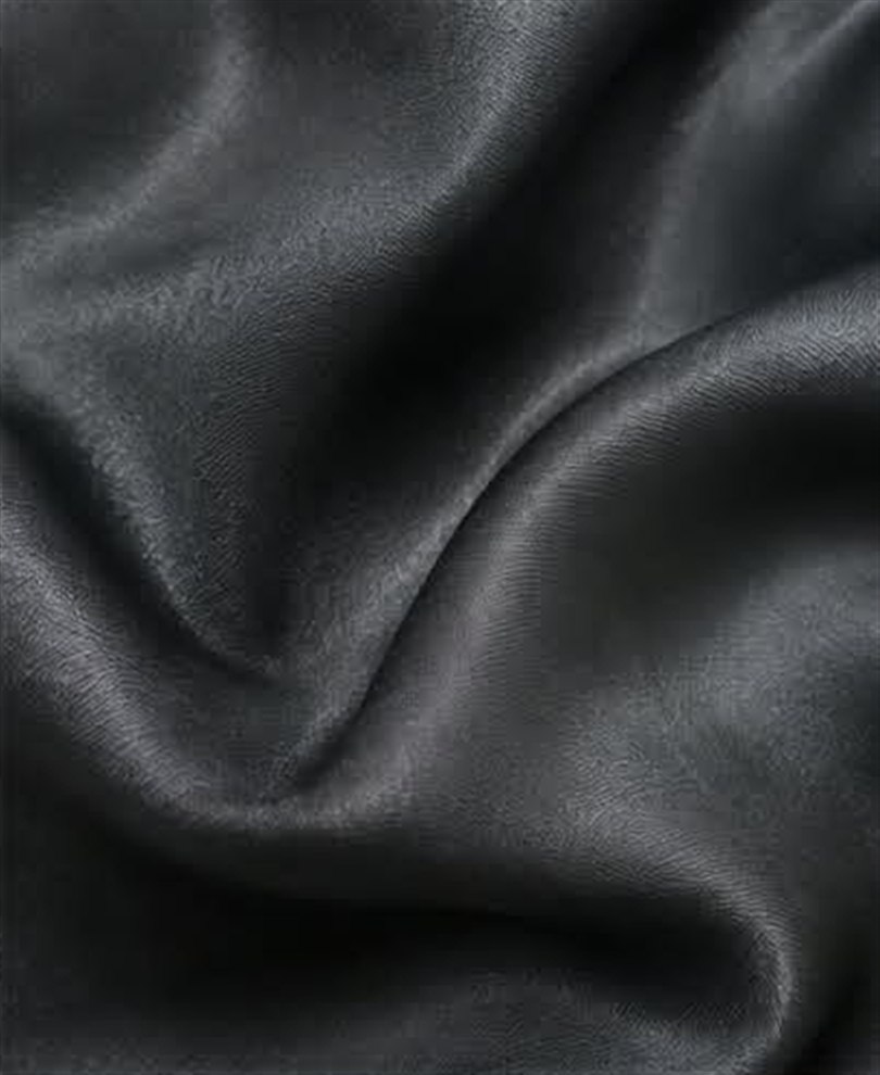 Slate Charcoal silk